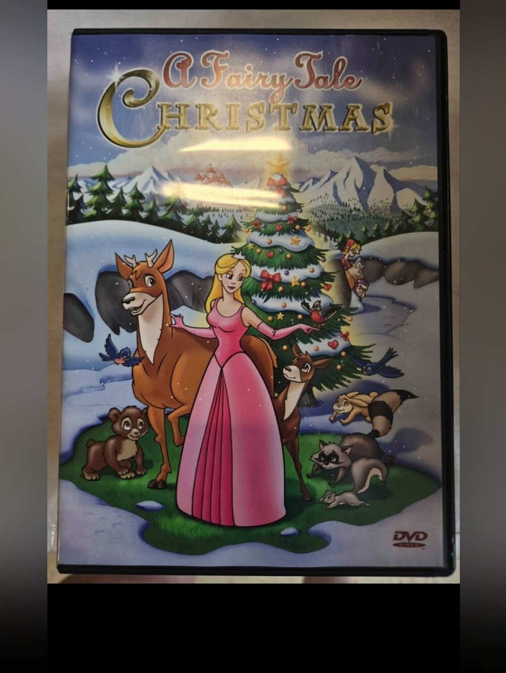 Fairy Tale Christmas DVD - Pink Gown Holiday Cover